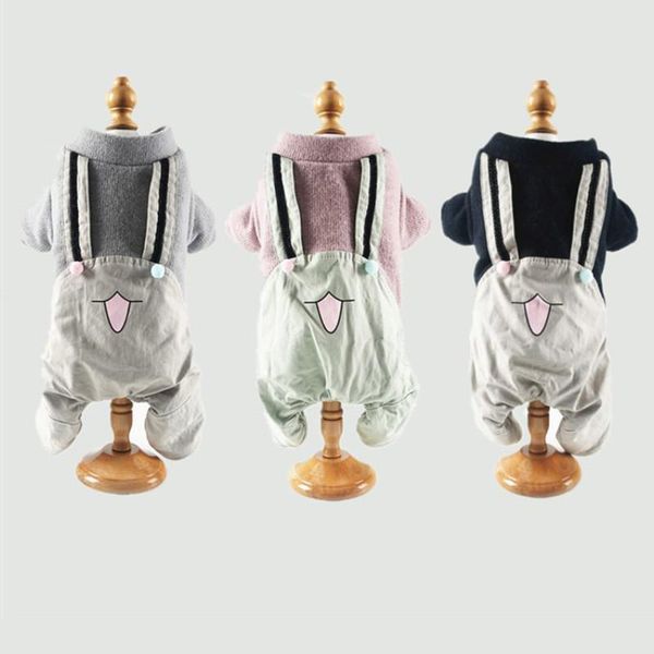 dog overalls winter clothes jumpsuit fashion pet apparel puppy costume small outfit yorkshire poodle coat